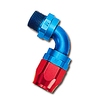 Russell 610483-6AN 90° Crimp-On Hose Fitting 